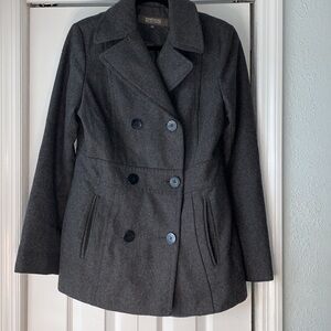 Kenneth Cole Gray Pea Coat Size 8​​​​​​​​